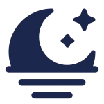 Moon Fog SVG Icon